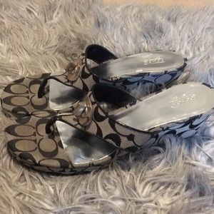 Coach sandals Size 9
